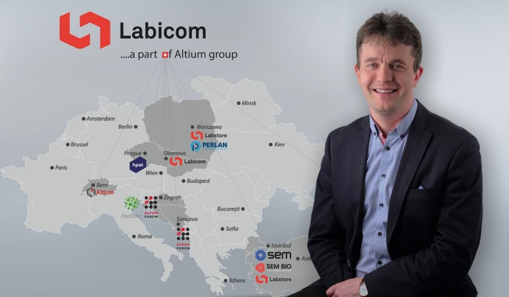 Mgr. Patrik Hužva, MSc., MBA - ředitel společnosti LABICOM s.r.o.