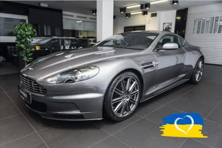 Unikátní charitativní aukce vozu Aston Martin startuje dnes na Aukro.cz. Výtěžek půjde na podporu ukrajinské armády