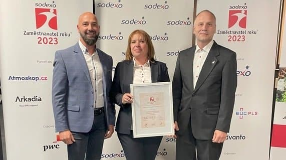 Sodexo Zaměstnavatel roku 2023: Vítězové z Olomouckého a Moravskoslezského kraje