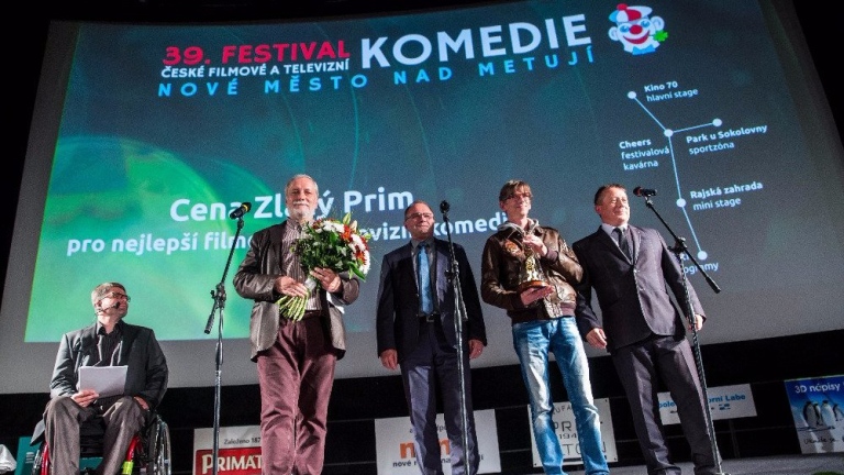 Režisér Jiří Strach poprvé oceněn dvěma cenami na festivalu komedie